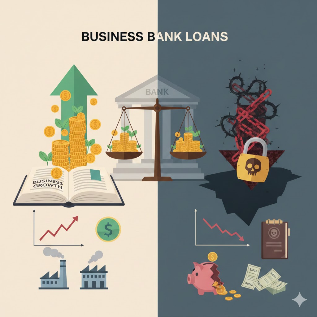 ব্যবসায় লোন গ্রহন ও তার লাভ ক্ষতির বিস্তারিত বিবরণ