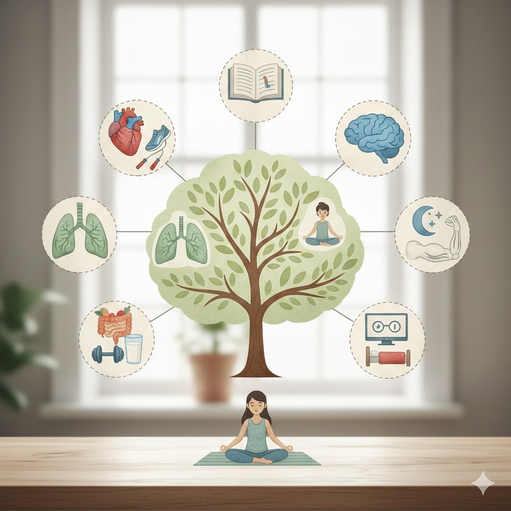 স্বাস্থ্য ভাল রাখার কৌশল বা কোন অঙ্গের জন্য কোন অভ্যাস উপকারি