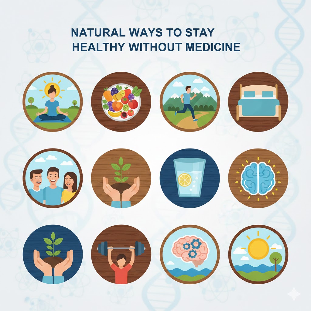 ঔষধ ছাড়া সুস্থ থাকা বৈজ্ঞানিকভাবে প্রমাণিত ১০টি উপায়